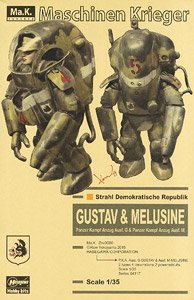 P.K.A. Ausf.G Gustav & Ausf.M Melusine (Set of 2) (Plastic model)