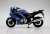 Yamaha FJR1300A Mutt Dark Purplish Blue Metallic 1 (Diecast Car) Item picture4
