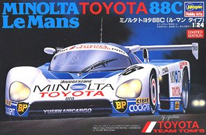 ミノルタ トヨタ 88C (ル・マン タイプ) (プラモデル)