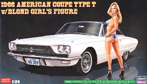 1966 アメリカン クーペ タイプT w/ブロンド ガールズ フィギュア (プラモデル)