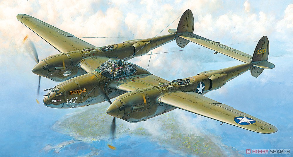 ロッキード P-38 F/G ライトニング (プラモデル) その他の画像1