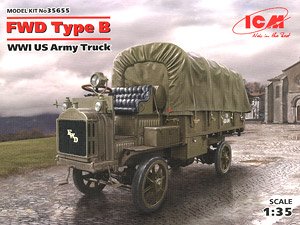 WWI アメリカ陸軍トラック FWD Type B (プラモデル)