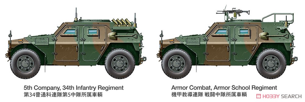 陸上自衛隊 軽装甲機動車 (LAV) (プラモデル) 塗装4