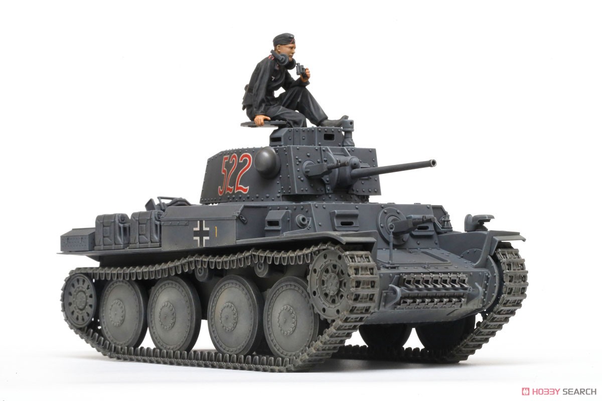 ドイツ軽戦車 38(t) E/F型 (プラモデル) 商品画像1