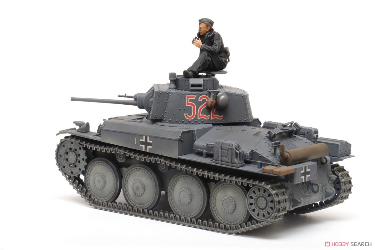 ドイツ軽戦車 38(t) E/F型 (プラモデル) 商品画像2