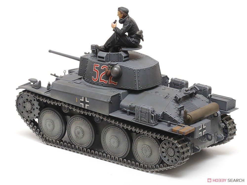 ドイツ軽戦車 38(t) E/F型 (プラモデル) 商品画像3