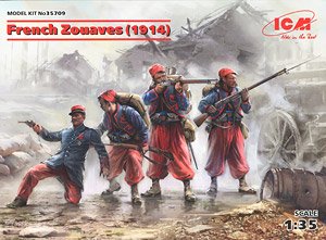French Zouaves (1914) (Plastic model)