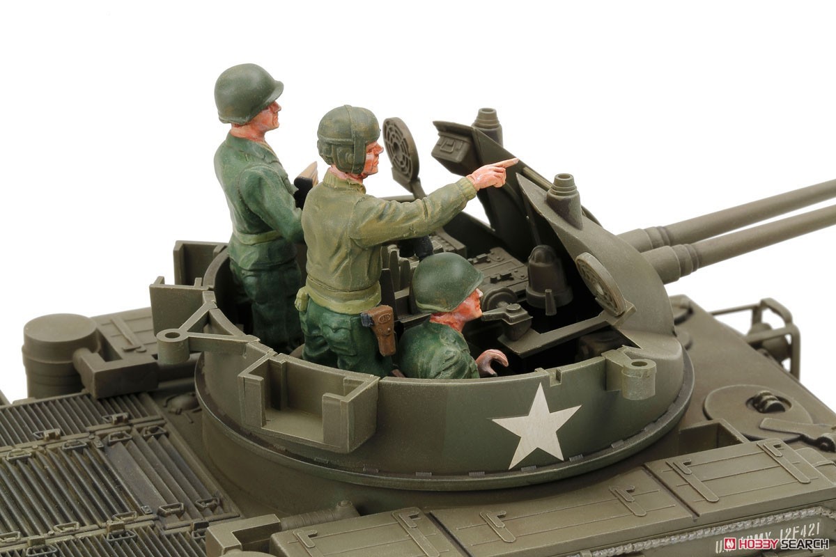 アメリカ 対空自走砲 M42ダスター (人形3体付き) (プラモデル) 画像一覧