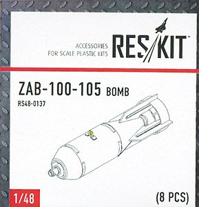 ZAB-100-105 Bomb (8 Pieces) (Plastic model)