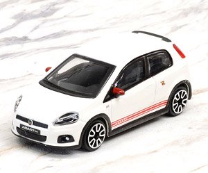 Abarth Grande Punto (White) (Diecast Car)