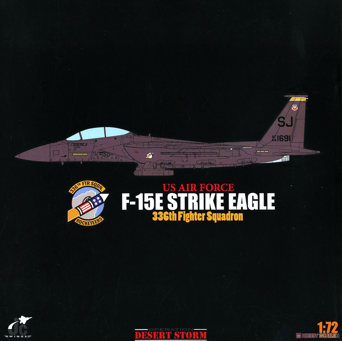 F-15E アメリカ空軍 336th FS Desert Storm 1991 (完成品飛行機) パッケージ1