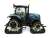 New Holland T7.225 Blue Power with Tracks (Diecast Car) Item picture4