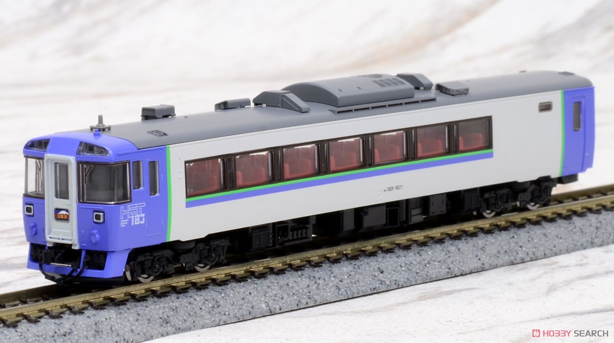 【限定品】 JR キハ183系 特急ディーゼルカー (ニセコ) セット (3両セット) (鉄道模型) 商品画像5
