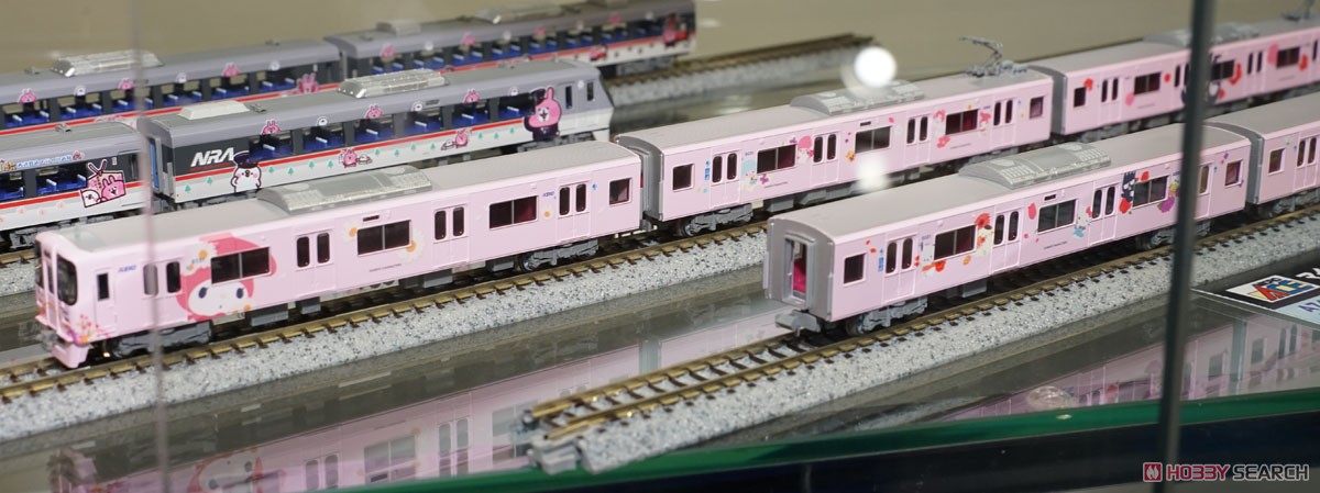 京王 9000系 「サンリオキャラクターズフルラッピングトレイン」 (10両セット) (鉄道模型) その他の画像2