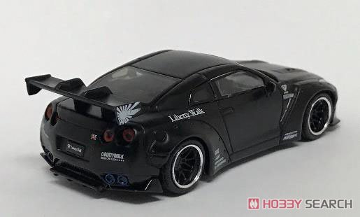 LB Works Nissan GT-R R35 Type I Rear Wing Ver.1 Matt Black USA Limited Edition (Diecast Car) Item picture2