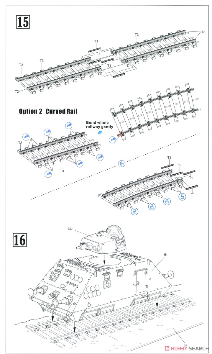 Steyr Schweren Schienenpanzerspahzug s.Sp. Artilleriewagen (Pz.Kpfw.III Ausf.N Turm) (Plastic model) Assembly guide5