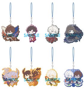 Granblue Fantasy Clear Rubber Strap -What Makes the Sky Blue III: 000- (Set of 8) (Anime Toy)