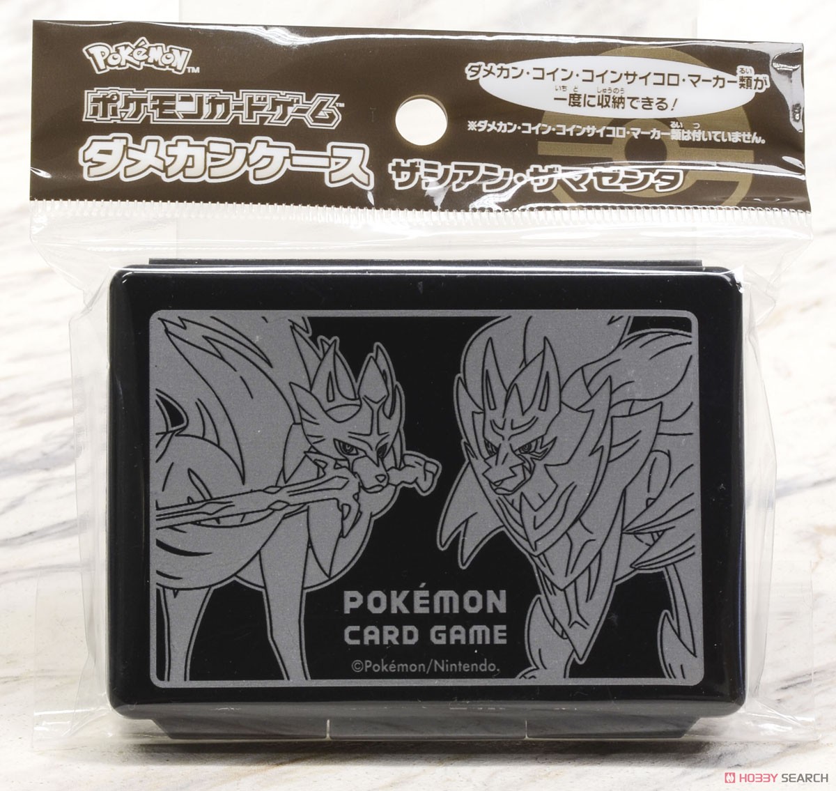 Pokemon Card Game Damage Counter Case Zacian & Zamazenta (Card Supplies) Package1