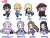 Sword Art Online Alicization Petanko Trading Rubber Strap Vol.2 (Set of 8) (Anime Toy) Item picture1