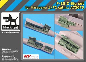F-15C Big Set (for Hasegawa) (Plastic model)