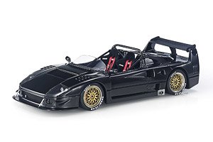 F40 LM Beurlys Barchetta (Black) (Diecast Car)