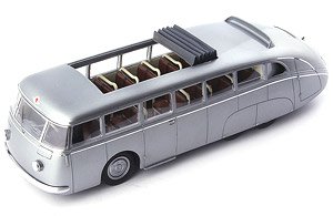 Skoda 532 Autobahnbus 1938 Silver (Diecast Car)