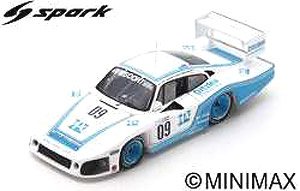 Porsche 935 No.09 Riverside 6H 1983 M.Andretti A.J.Foyt B.Whittington (Diecast Car)