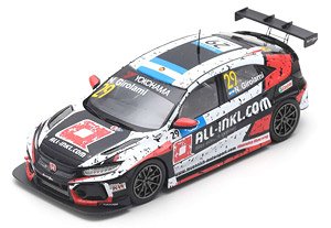 Honda Civic Type R TCR No.29 ALL-INKL.COM Munnich Motorsport Winner Race 1 WTCR 2019 (ミニカー)