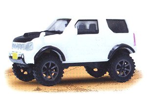 1/64 Suzuki Jimny JB23 Ver2.0 Custom Type1 White/Black (Toy)