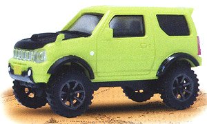 1/64 Suzuki Jimny JB23 Ver2.0 Custom Type2 Kinetic yellow/Black (Toy)