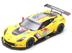 Chevrolet Corvette C7.R No.63 Corvette Racing 24H Le Mans 2019 J.Magnussen A.Garcia (ミニカー)