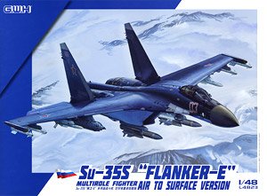 Su-35S `Flanker-E` Multirole Fighter Air to Surface Version (Plastic model)
