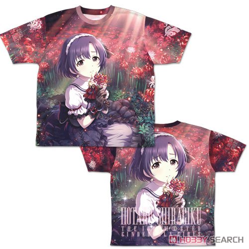 アイドルマスター シンデレラガールズ 手折られAぬ花 白菊ほたる 両面フルグラフィックTシャツ S (キャラクターグッズ) 商品画像1