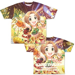 アイドルマスター シンデレラガールズ ひまわりサニーデイ 龍崎薫 両面フルグラフィックTシャツ XL (キャラクターグッズ)