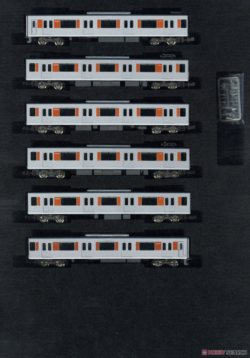 東武50070型タイプ (東上線/直通乗入れ対応 51076編成・行先点灯仕様) 基本6両編成セット (動力付き) (基本・6両セット) (塗装済み完成品) (鉄道模型) 商品画像1