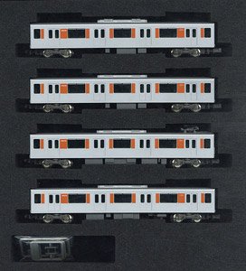 Tobu Type 50070 (Tojo Line/Through Service 51076 Formation Rollsign Lighting) Additional Four Middle Car Formation Set (Trailer Only) (Add-On 4-Car Set) (Pre-colored Completed) (Model Train)