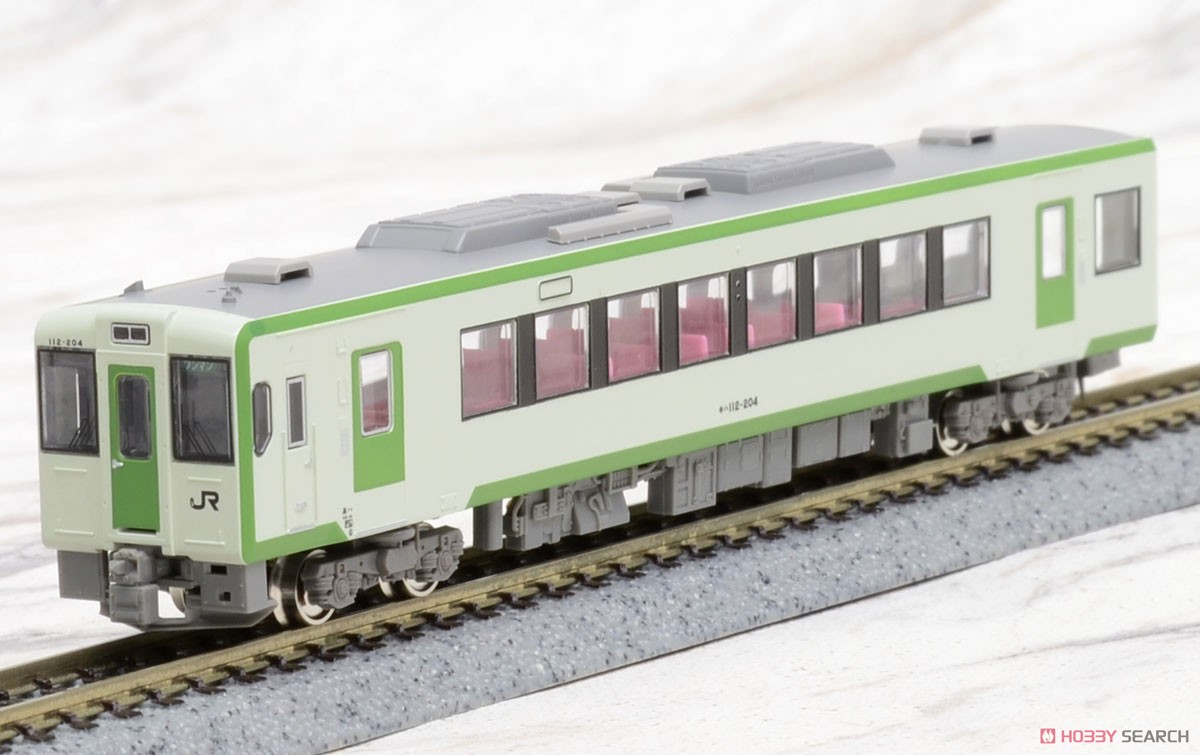 JR キハ111/112形 (200番代・SLぐんま×八高線ラッピング) 2輛編成セット (動力付き) (2両セット) (塗装済み完成品) (鉄道模型) 商品画像2