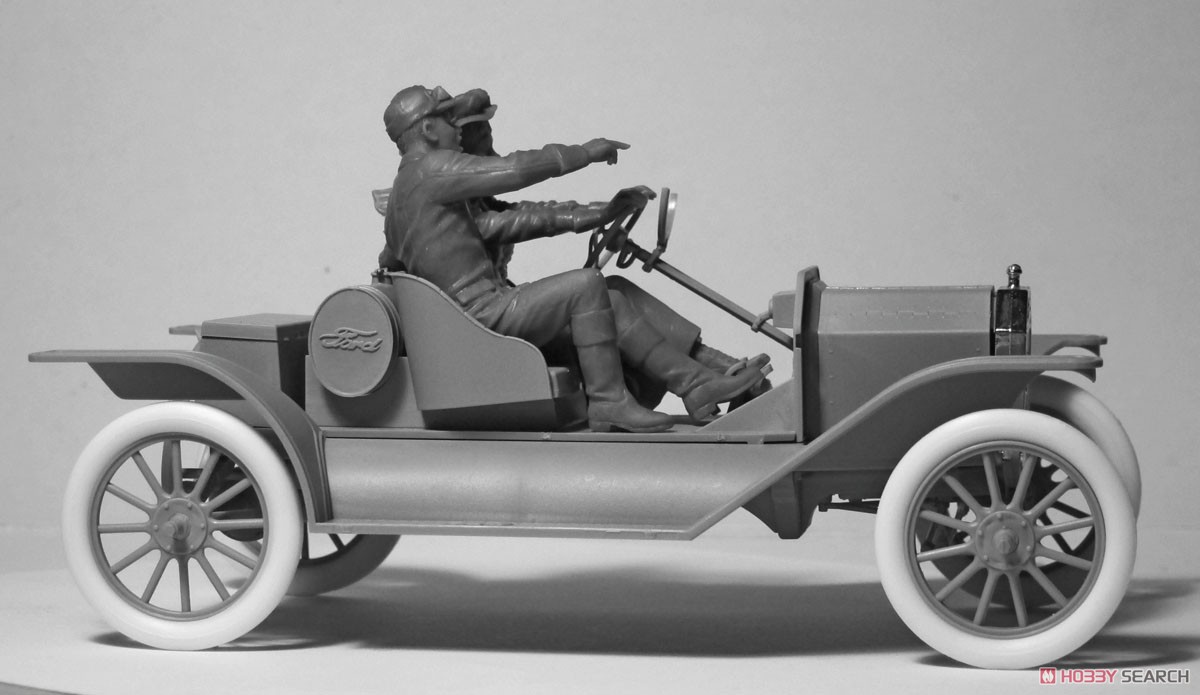 アメリカンスポーツカー 女性ドライバー&紳士 (1910s) (プラモデル) その他の画像6