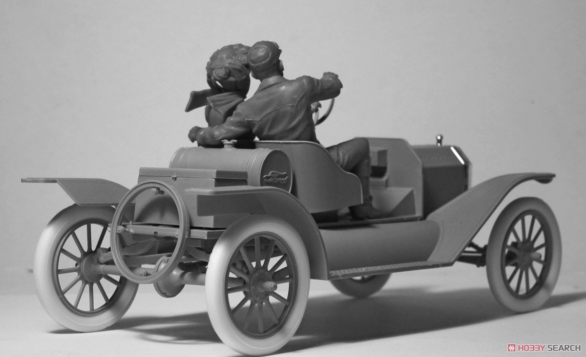 アメリカンスポーツカー 女性ドライバー&紳士 (1910s) (プラモデル) その他の画像7