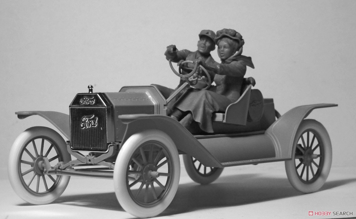 アメリカンスポーツカー 女性ドライバー&紳士 (1910s) (プラモデル) その他の画像8