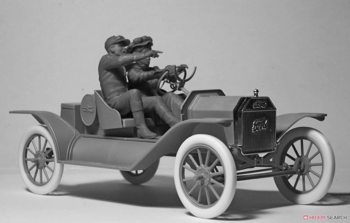 アメリカンスポーツカー 女性ドライバー&紳士 (1910s) (プラモデル) その他の画像9