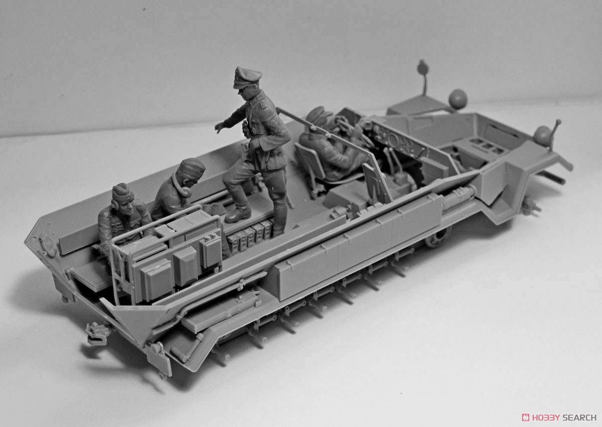 ドイツ Sd.Kfz.251/6 Ausf.A 装甲指揮車 w/クルー (プラモデル) 商品画像1