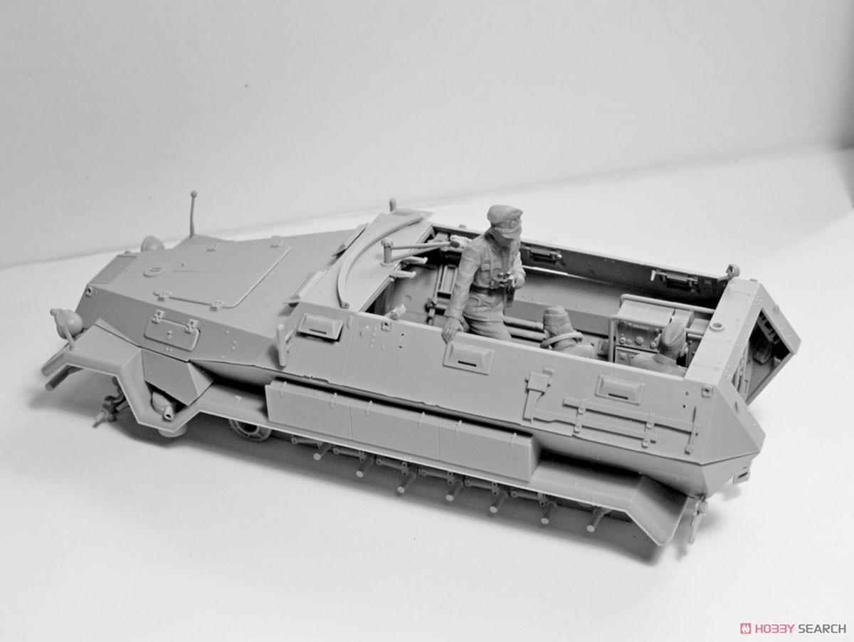ドイツ Sd.Kfz.251/6 Ausf.A 装甲指揮車 w/クルー (プラモデル) 商品画像2