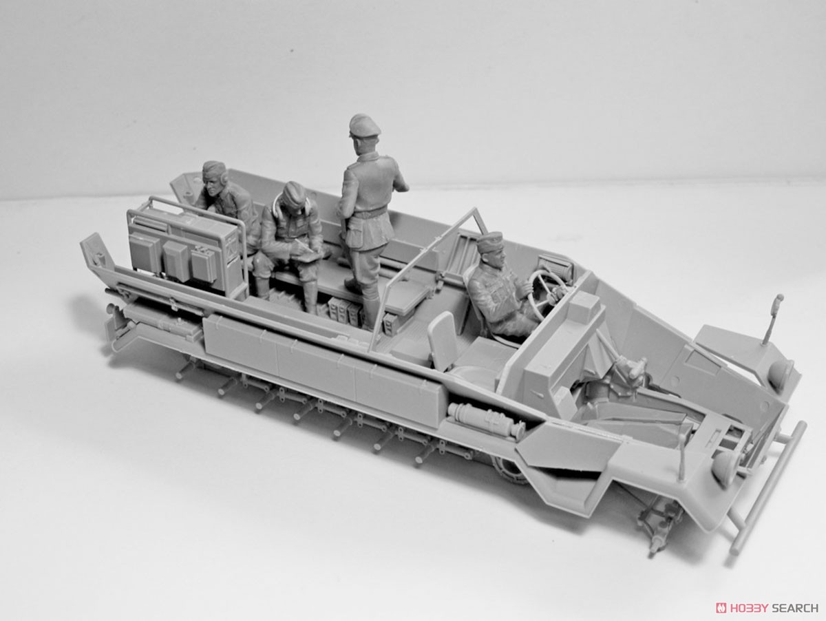 ドイツ Sd.Kfz.251/6 Ausf.A 装甲指揮車 w/クルー (プラモデル) 商品画像4