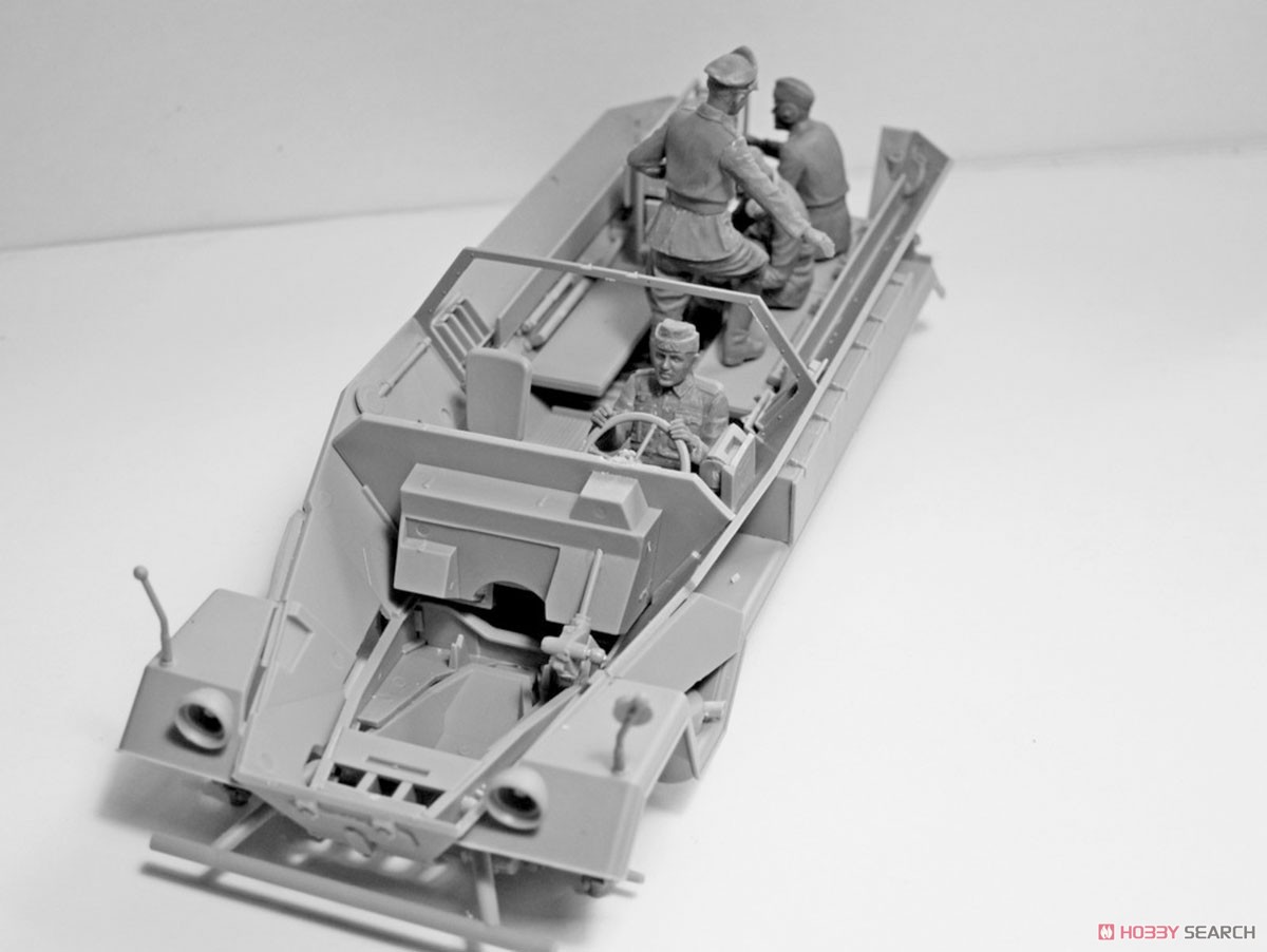 ドイツ Sd.Kfz.251/6 Ausf.A 装甲指揮車 w/クルー (プラモデル) 商品画像5