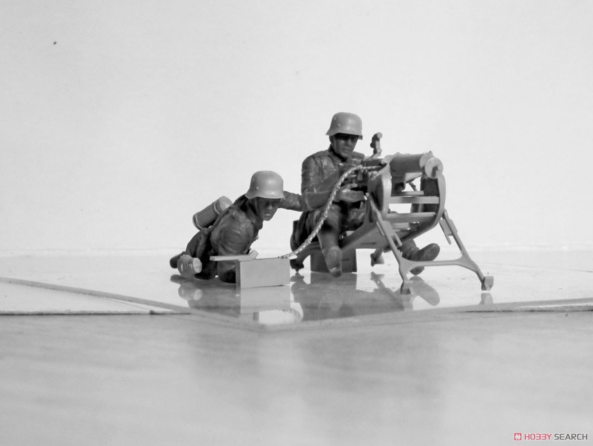 WWII ドイツ MG08 MGチーム (プラモデル) 商品画像2