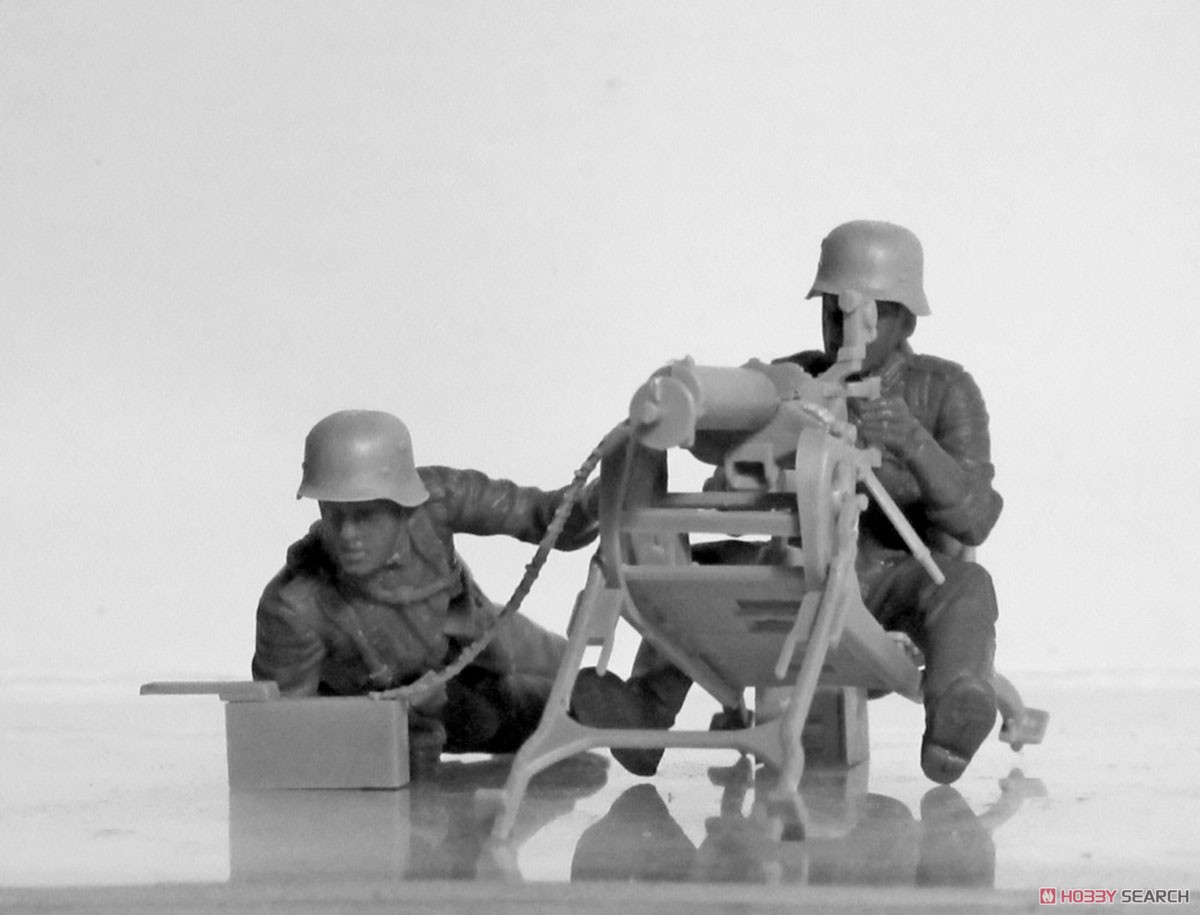 WWII ドイツ MG08 MGチーム (プラモデル) 商品画像3