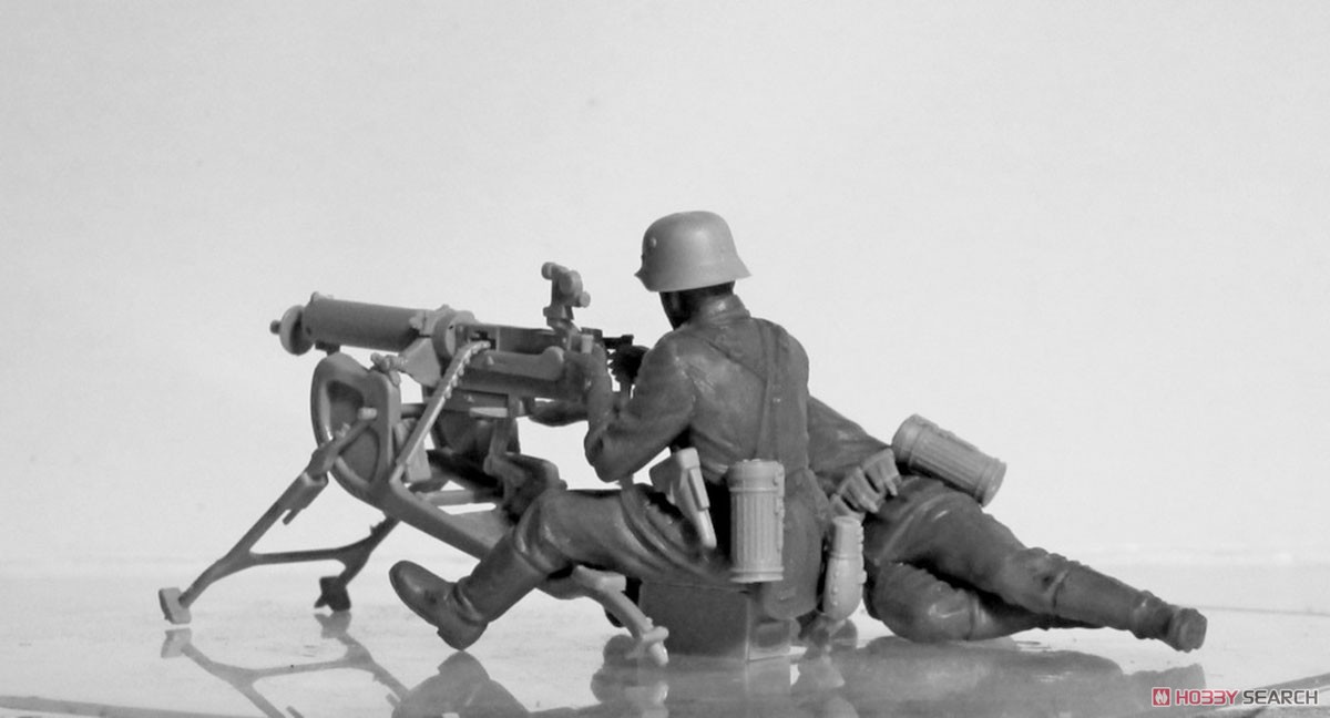 WWII ドイツ MG08 MGチーム (プラモデル) 商品画像6