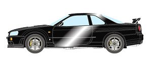 NISSAN SKYLINE GT-R (BNR34) 1999 ブラックパール (ミニカー)