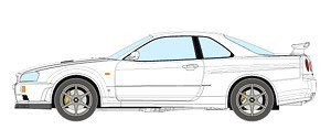 Nissan Skyline GT-R (BNR34) 1999 White (Diecast Car)